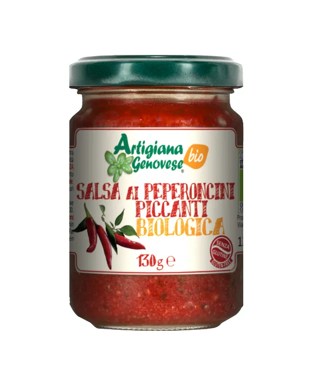 Vegaliano Chili Pepper Spread jar of red sauce