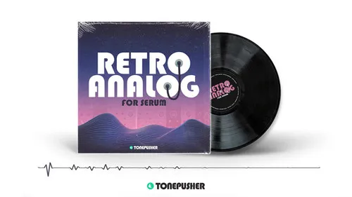 Tonepusher Retro Analog Serum preset pack with vintage synthesizer sounds