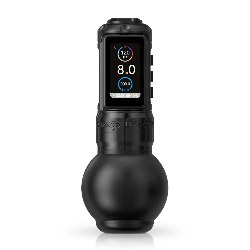 Ambition Tattoo Traveler T1 Wireless Tattoo Machine with large 54mm grip