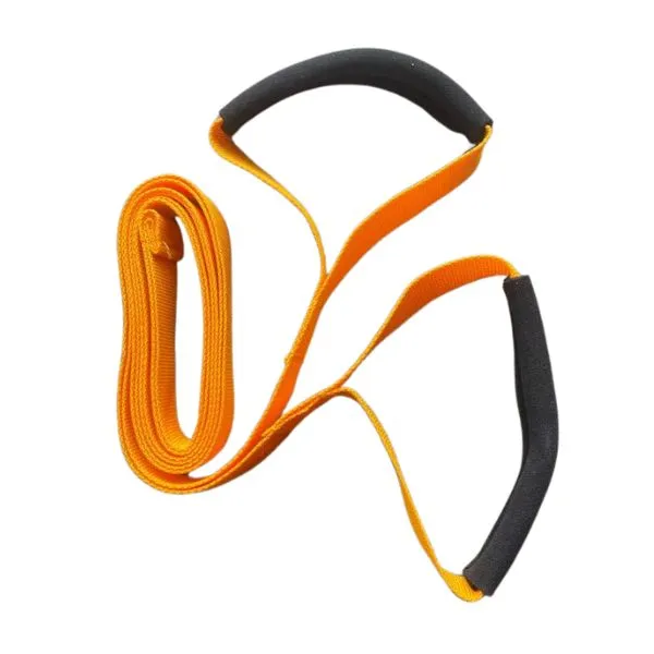 Rezzimax Trauma Exercise Strap shown as a supportive accessory for nervous system re-patterning