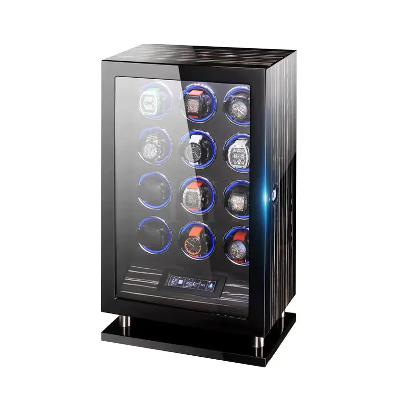 Rotation Horlogère Chancelier remontoir design à serrure biométrique with tempered glass front and touchscreen