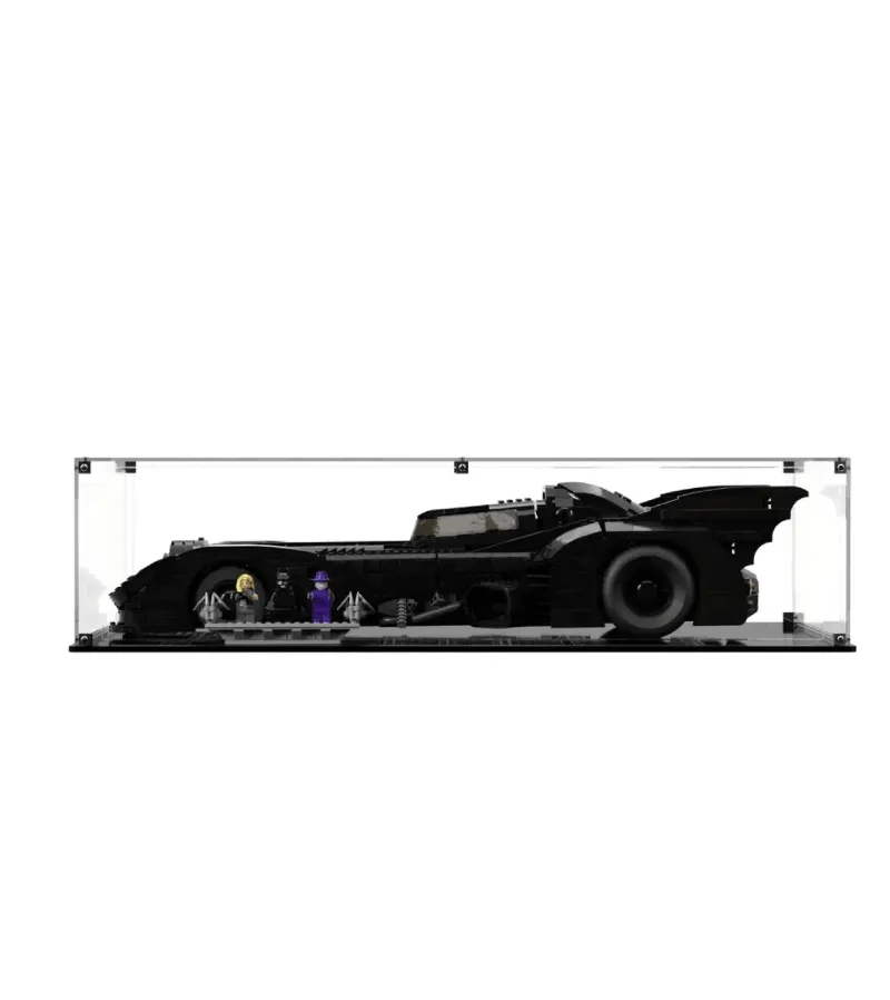 ICUANUTY Display case for LEGO Batmobile 1989 76139 clear acrylic box