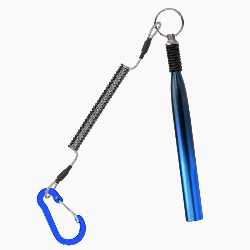 Truscend Fishing Wacky Rig Tool with gradient color and silicone O-rings for soft plastic worms