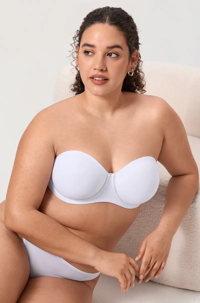Essenther Global Inbarely Lift Supportive Strapless Bra with removable straps and silicone grip
