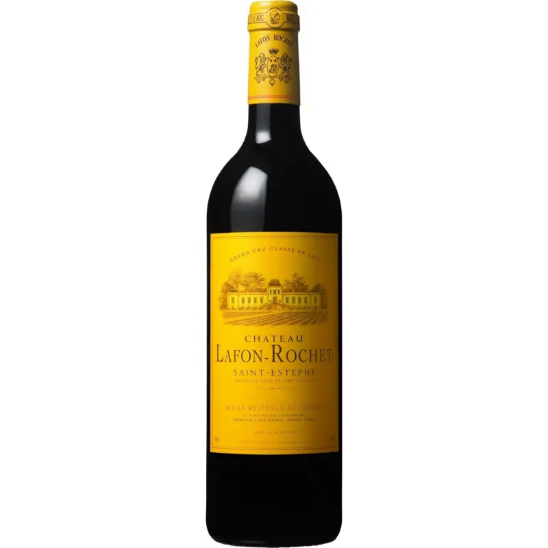 Mr.D Wine 2000 Château Lafon-Rochet Saint-Estèphe bottle with deep ruby wine