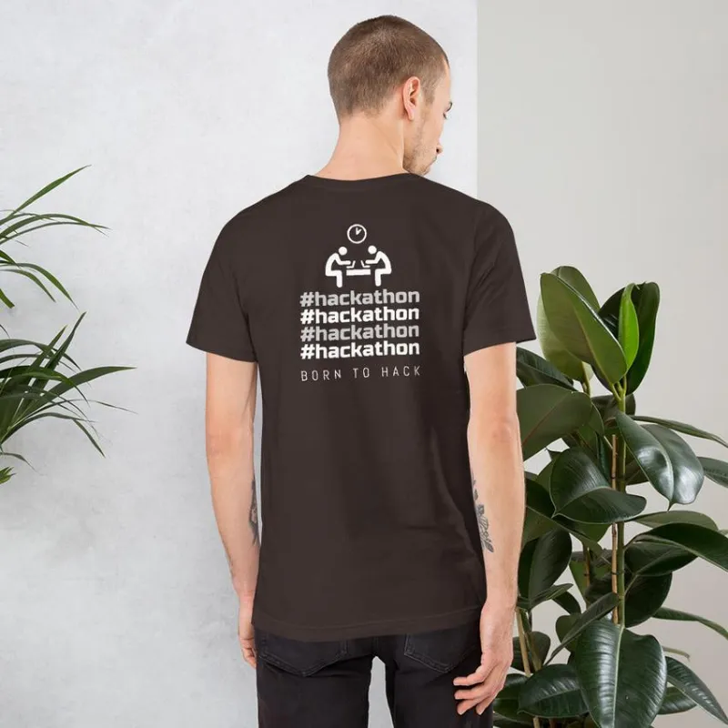 MyHackerTech #hackathon short-sleeve unisex t-shirt