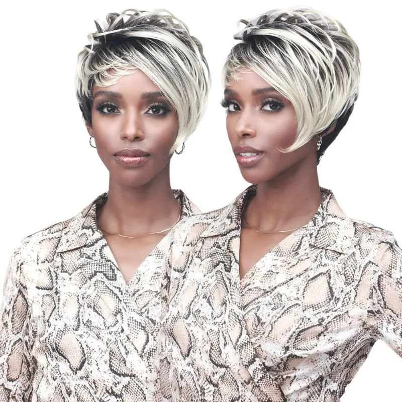 Hairsofly Shop Bobbi Boss Stylishy Chic Premium Synthetic Wig M229 Ali in blonde mix