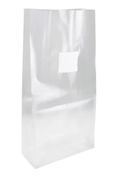 Mass Hydroponics 0.2 Micron Filter Patch Mushroom Grow Bags, clear polypropylene bags with filter patches