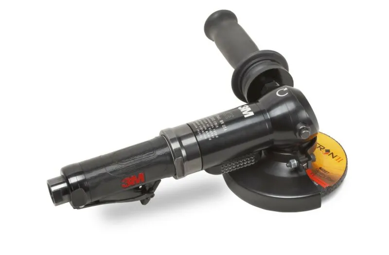ZeereeZ 3M 4-1/2 inch heavy duty industrial 1.5 HP air pneumatic angle grinder 28824