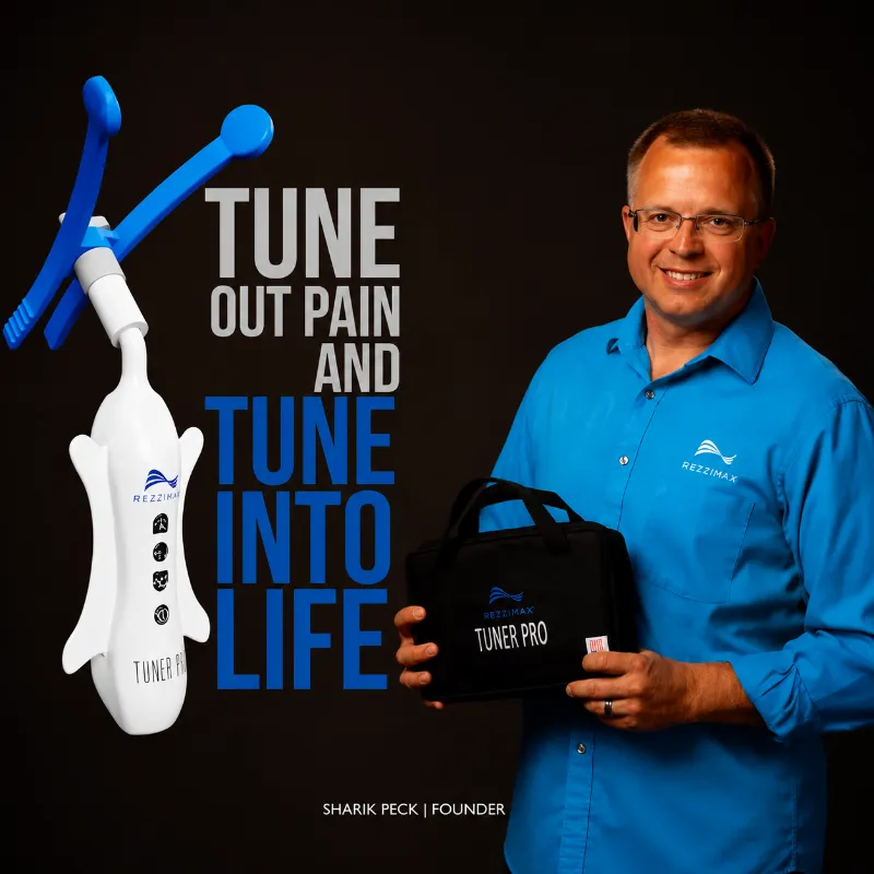 Rezzimax Zoom session with creator physical therapist Sharik Peck for personalized guidance