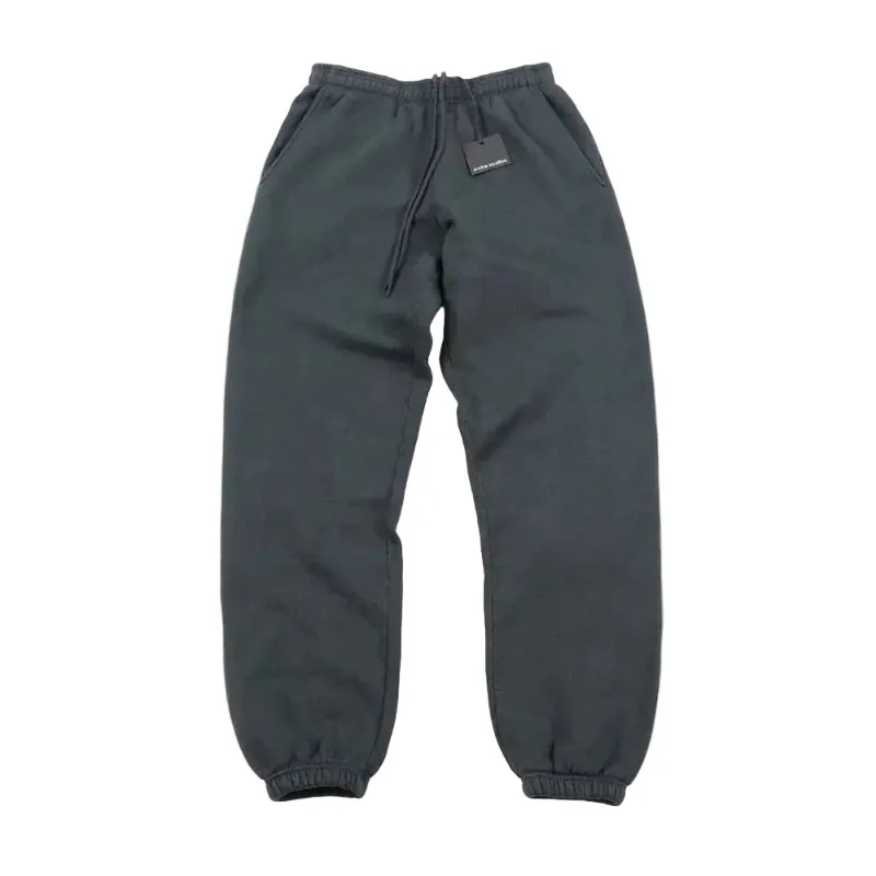 AfewVibe Entire Studios Heavy Sweatpants Washed Black, black washed sweatpants full length