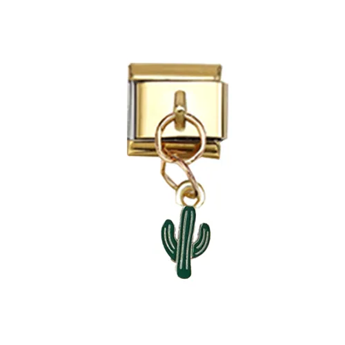 FabuLove Dangle Cacti charm with cactus design