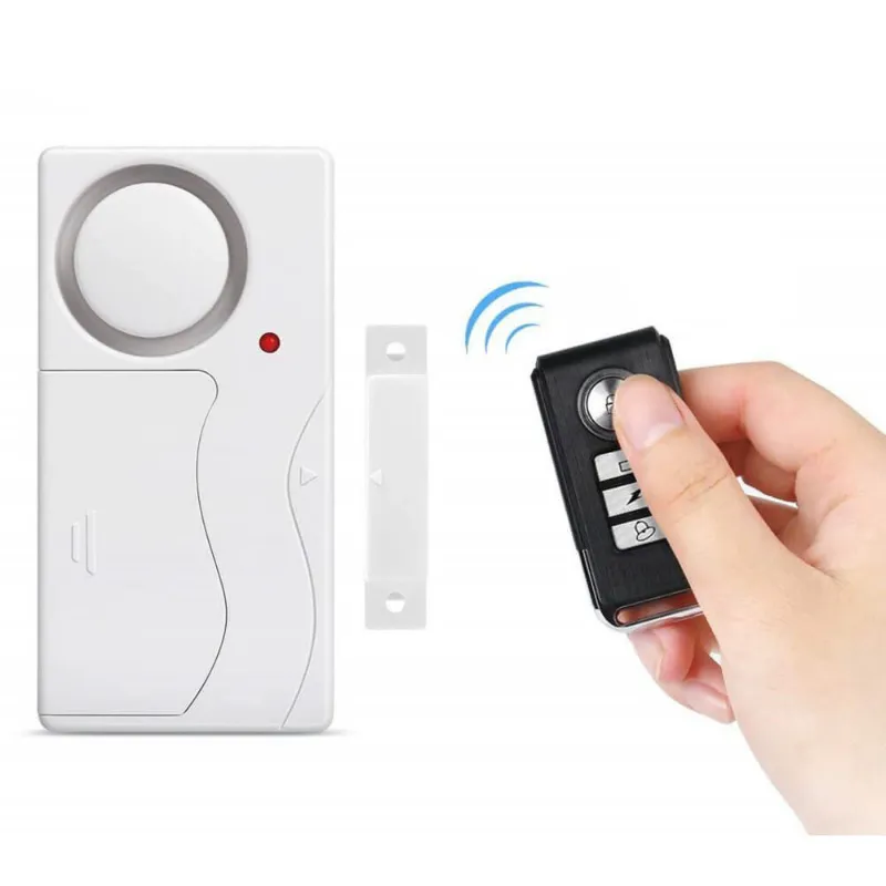 Wsdcam Wireless Anti-Theft Door and Window Alarm with magnetic sensor and remote control