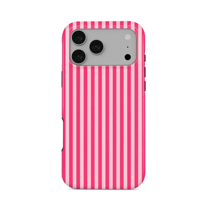 COBAK Case Candy Stripe Tough Phone Case in slim profile with printed design