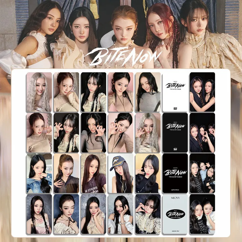 TTAesthetic BITE NOW Album Photocard Collection, fan cards with album artwork designs