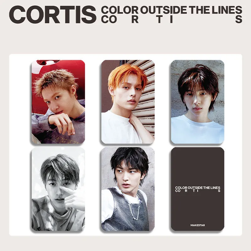 TTAesthetic COLOR OUTSIDE THE LINES Album Photocards featuring album artwork