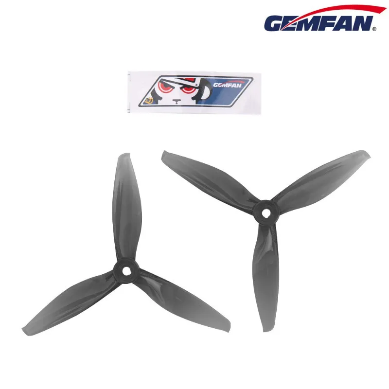 QWinOut Gemfan 5144 5-inch 3-blade propellers pair