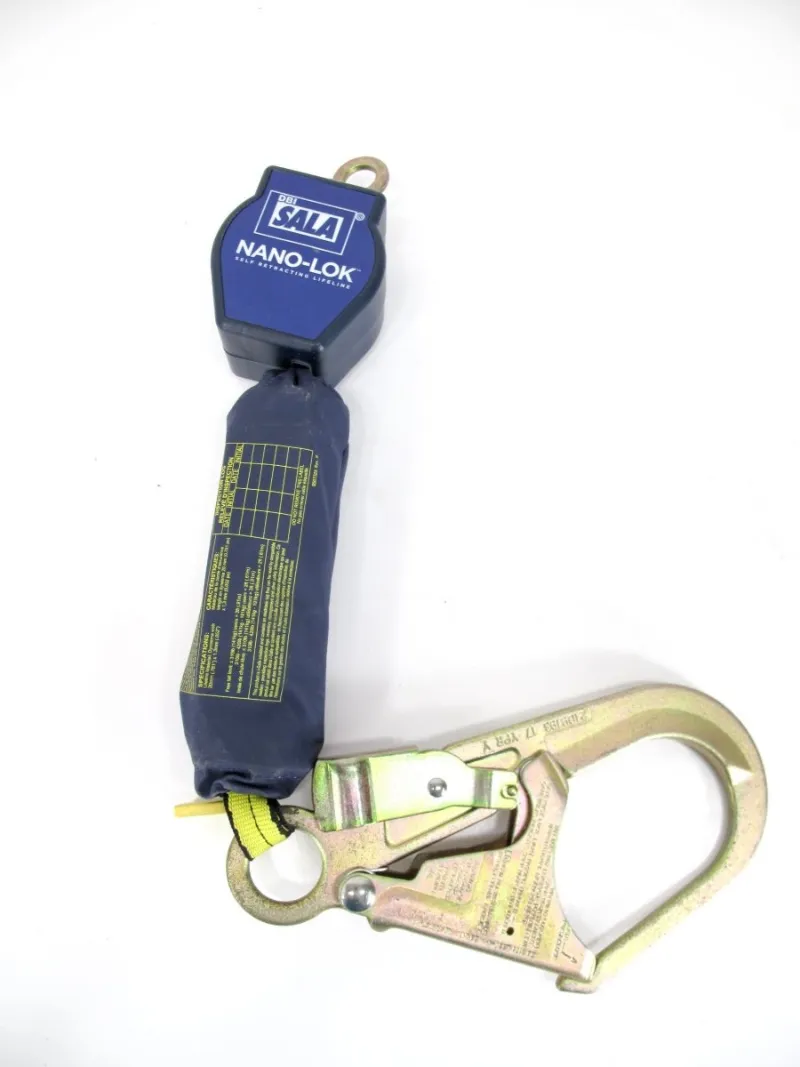 ZeereeZ 3M DBI SALA Nano-Lok 9' Self Retracting Fall Protection Lifeline Lanyard 3101288 on display
