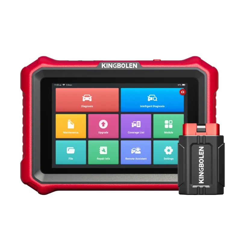 Kingbolen K8 Pro 8 inch wireless automotive diagnostic scanner with tablet display