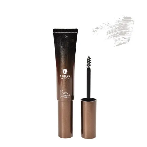 Nuban Beauty Beta Brow Mascara tinted brow gel for fuller, fluffier brows