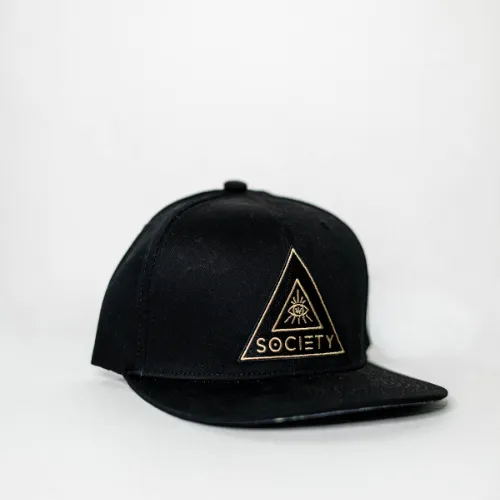 Society's Plant SOCIETY High Pony Cap, embroidered baseball cap with ponytail opening