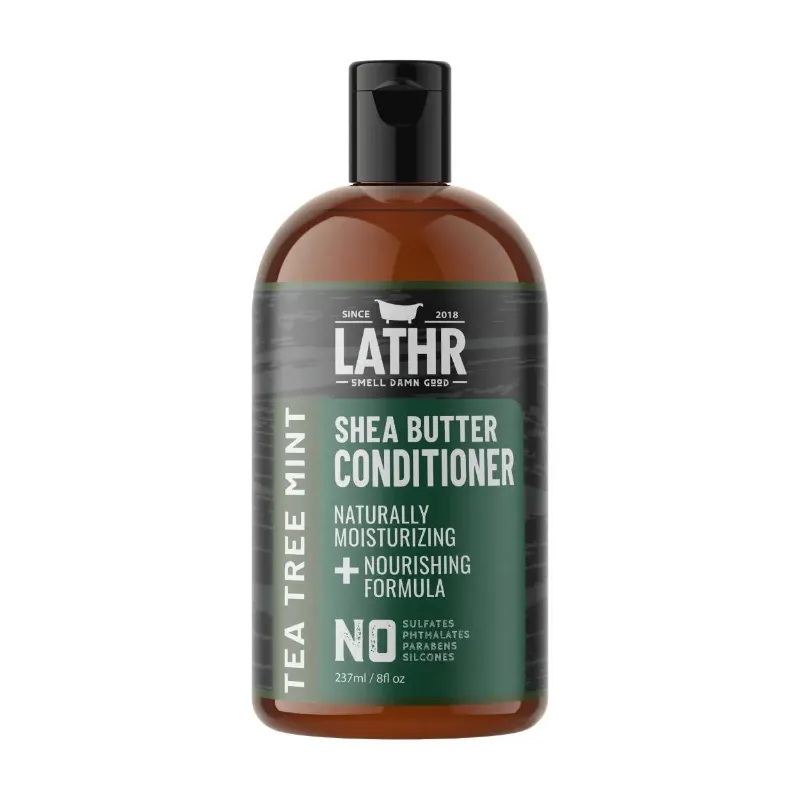 LATHR Conditioner Tea Tree Mint bottle with natural ingredients