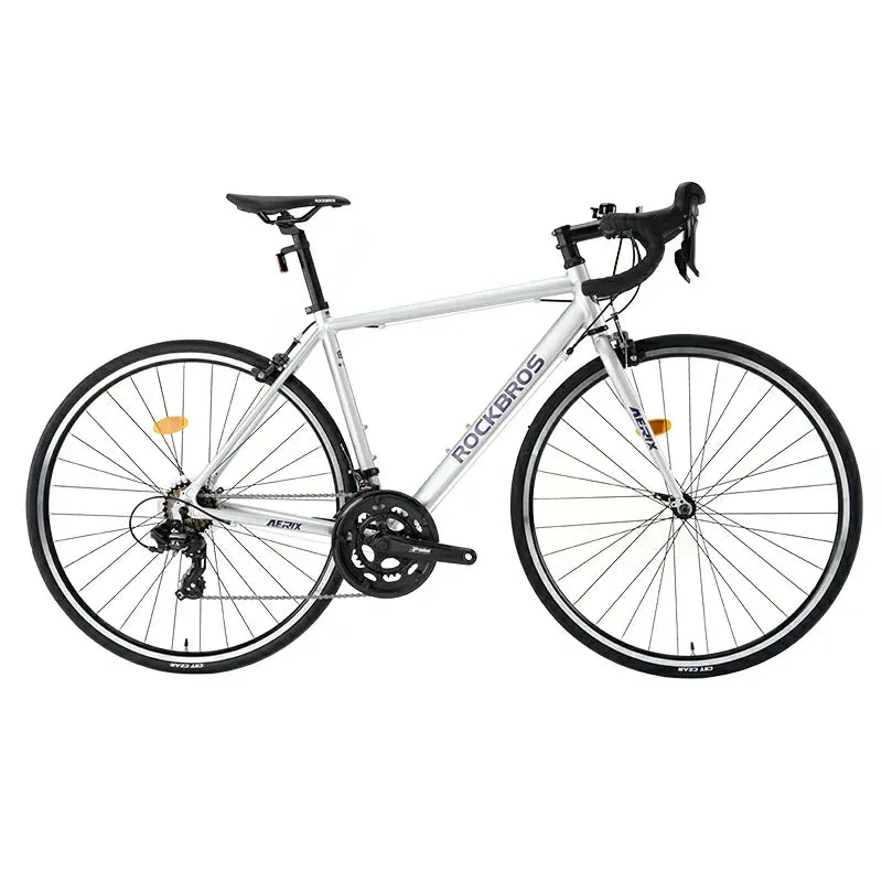 RockBros US AERIX Aluminum Road Bike with drop handlebars and 700C wheels