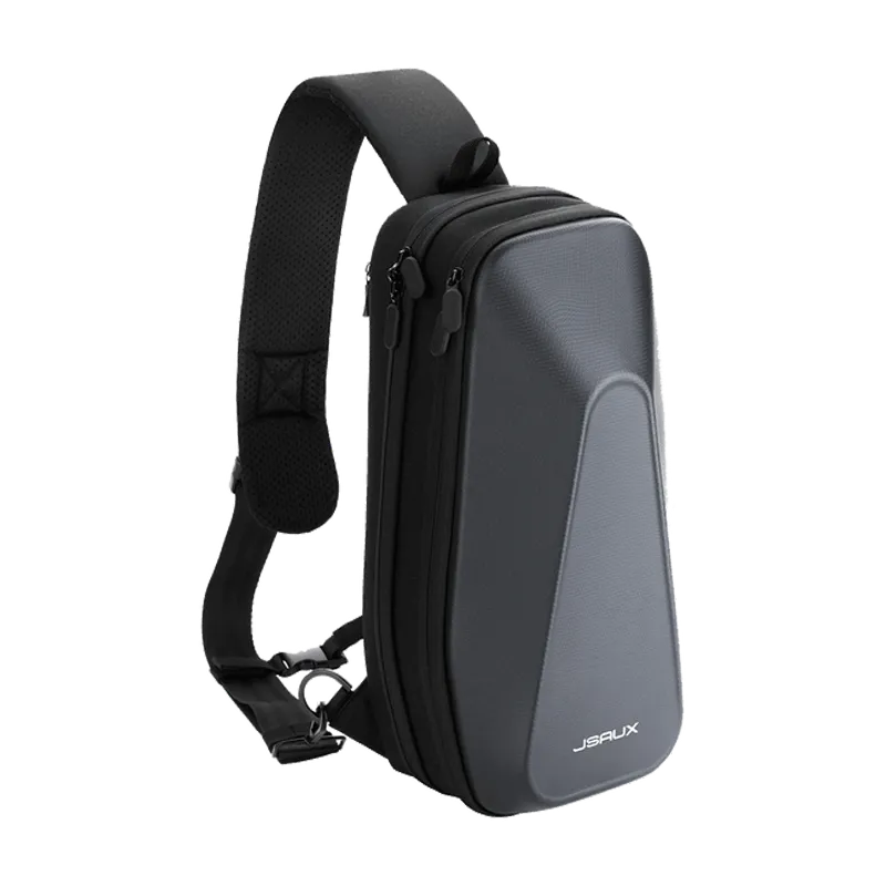 JSAUX Shoulder Bag for Handheld Consoles with adjustable strap and multiple storage compartments