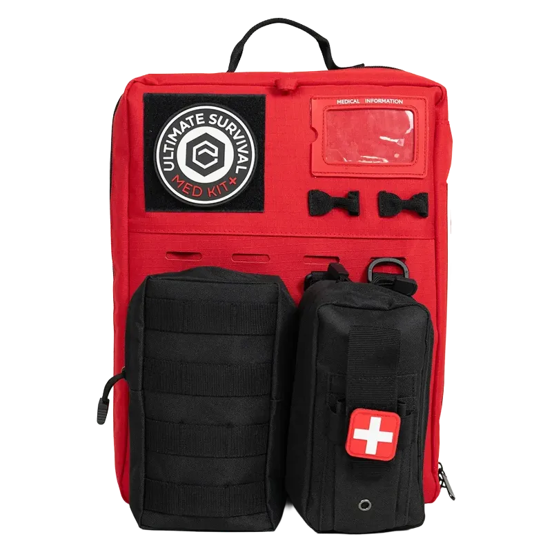 ViTAC Solutions Ultimate Survival Med Kit 4-person trauma first aid system with 315 pieces