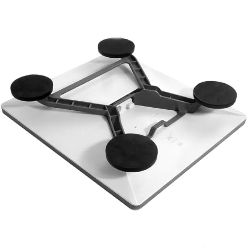 Tesstudio Aluminum Alloy Starlink Mini Car Roof Mount Kit installed on vehicle roof