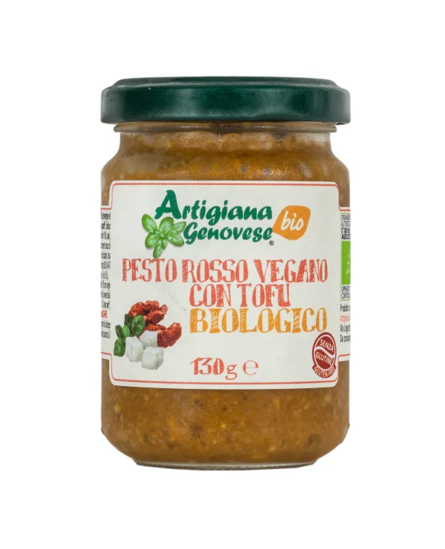 Vegaliano Vegan Red Pesto & Tofu 130gr jar