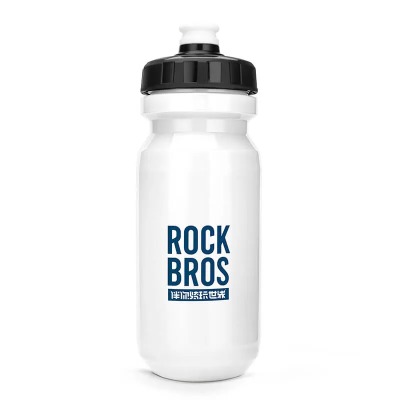 RockBros US 600ml Bike Water Bottle with squeeze design and protective dust cap
