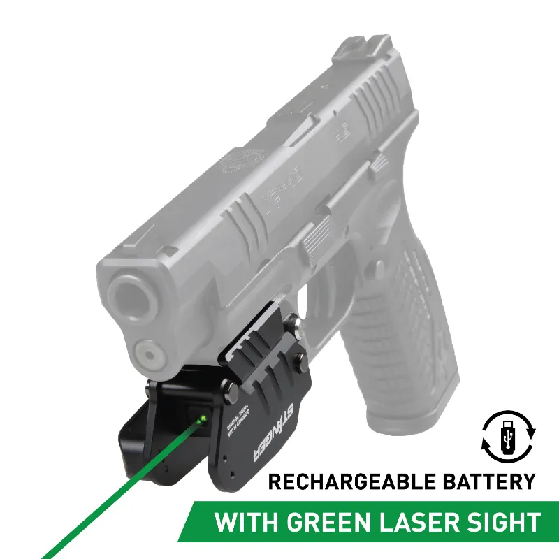 The Stinger Tools Stinger HL-GL Concealment Laser Sight System with green laser and HDPE body