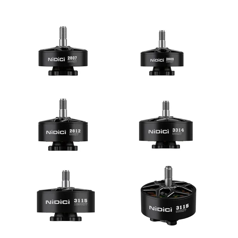 QWinOut IFlight NIDICI series brushless motor 2807 2809 2812 3314 3115 for RC FPV drone