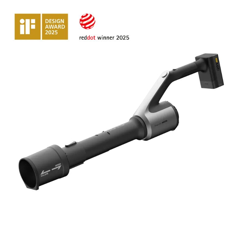 HOTO 20V Cordless Leaf Blower, handheld cordless blower with variable speed control