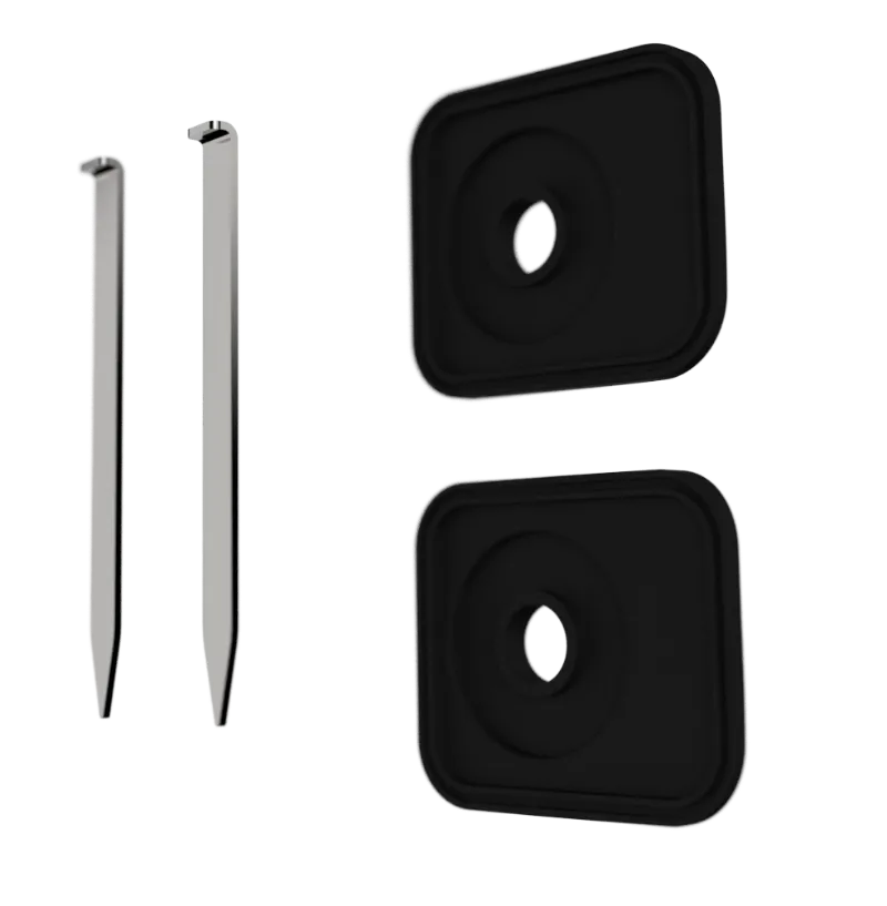 AirVape 4-Pack Accessories for PRO 2 and Legacy CORE, gaskets and packing tools shown together