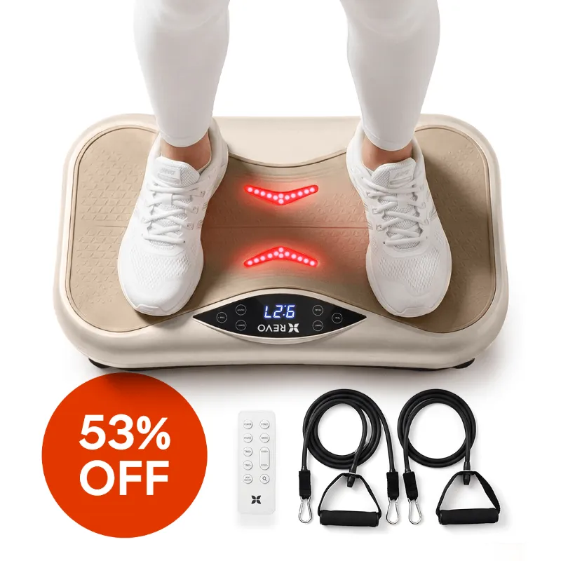 Revomadic REVO Wave Board vibrating balance platform for leg circulation and cellulite