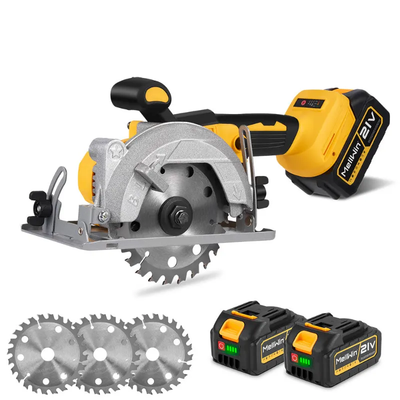 NewBeny 5 Inch 125mm Brushless Cordless Circular Saw with 3 Blades for Makita