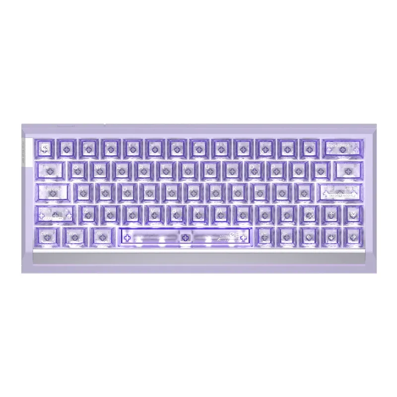 ATK Gaming Gear RS63 Air Esports Hall Effect Keyboard with integrated aluminum wrist rest and RGB light bar