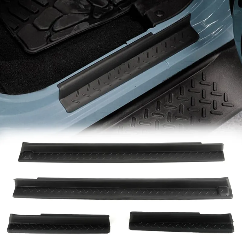 Sunpie door sill guards kit for 2007-2018 Jeep Wrangler JK JKU, 4 pieces