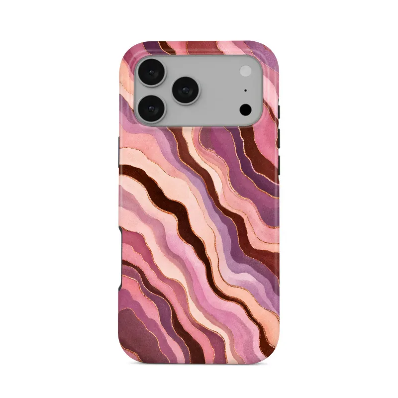 COBAK Case Mirage Tough Phone Case in printed design shown on phone