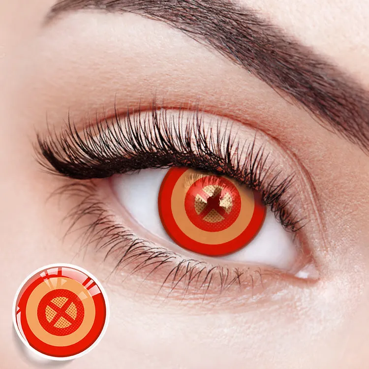 EYESFAV Chainsaw Man Shark's Gaze 1 Year colored contact lenses product photo