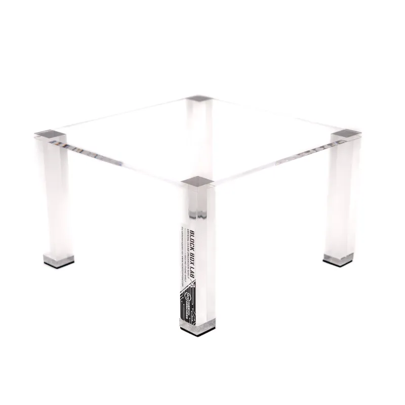 MOS Equipment Mission Darkness Crystal Clear Organizer Shelf transparent acrylic storage shelf