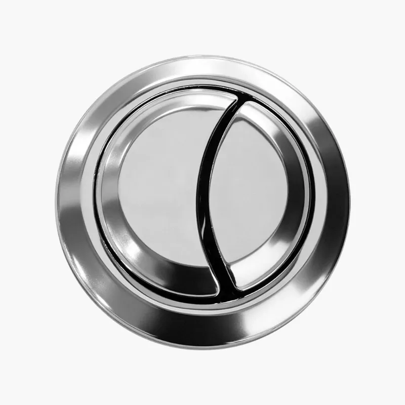 HOROW 138-02-04 chrome dual flush button for HWMT-138 toilet tank