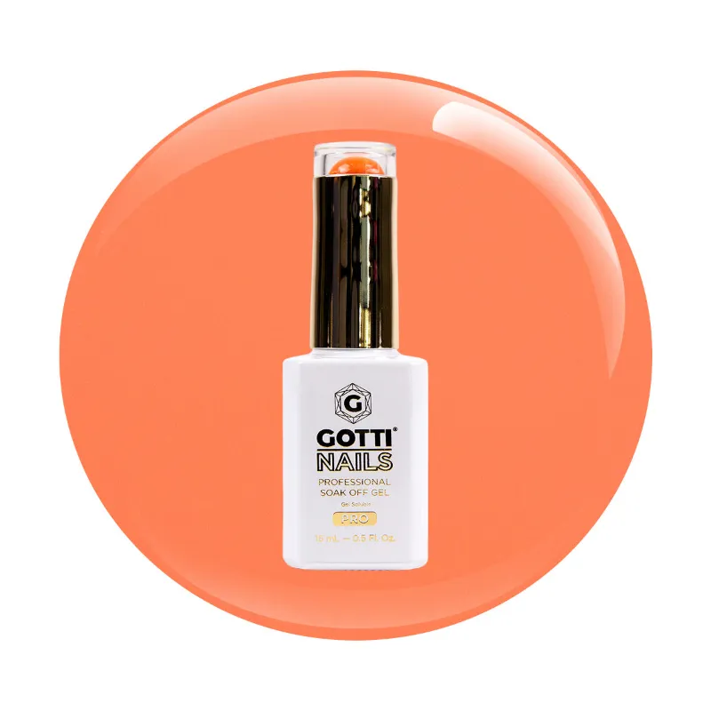 Gotti Nails #22G Gel Color Joyful Light creamy light-orange gel polish bottle