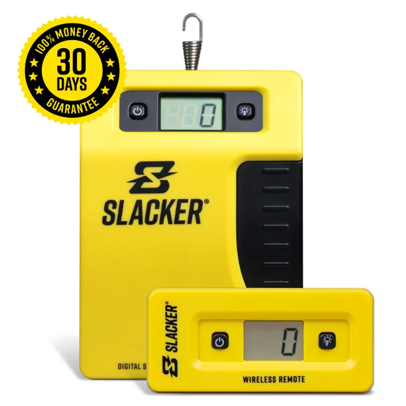 Slacker digital suspension tuner with wireless remote display for motorcycles
