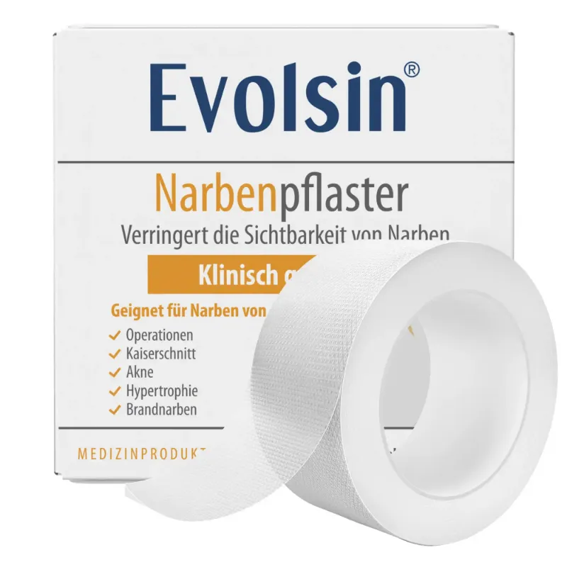 Evolsin Medical Narbenpflaster silicone scar patch in packaging