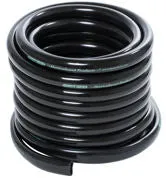 Mass Hydroponics 1 inch ID Black Tubing, black vinyl tubing on dispenser roll
