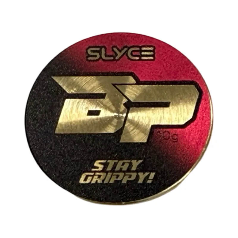 SLYCE Sport Special Edition Bodhi Black/Pink SpeedCoins paddle weights in brass