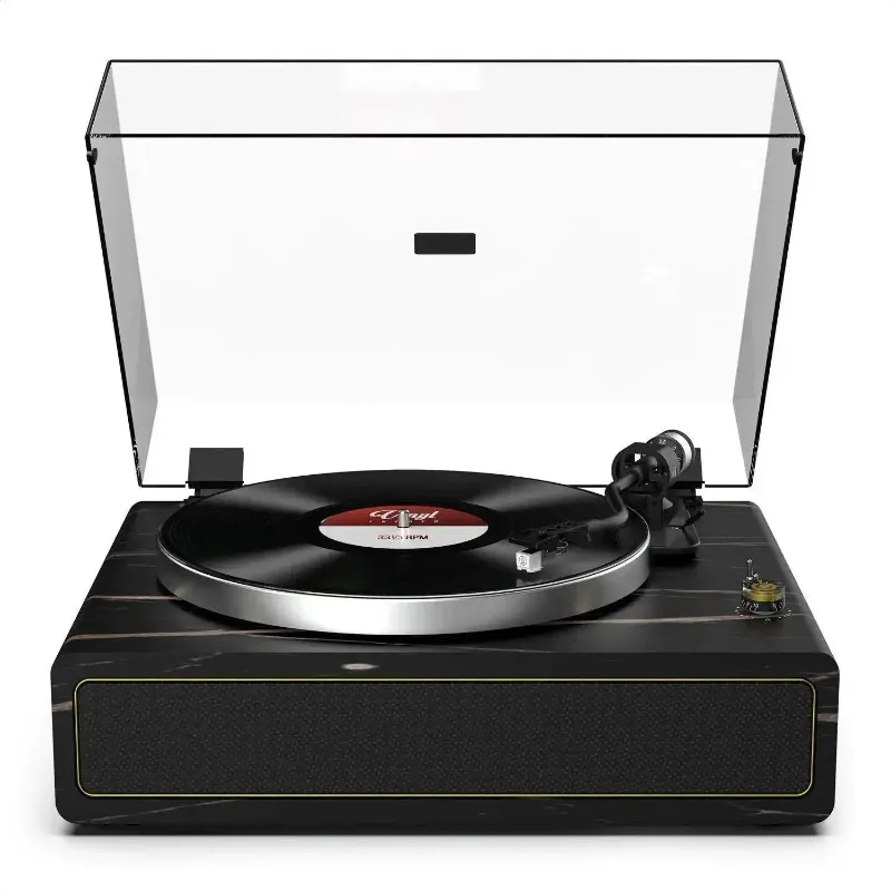 Retrolife Bluetooth Input Stand Along Record Player with 40W HiFi Speakers R517